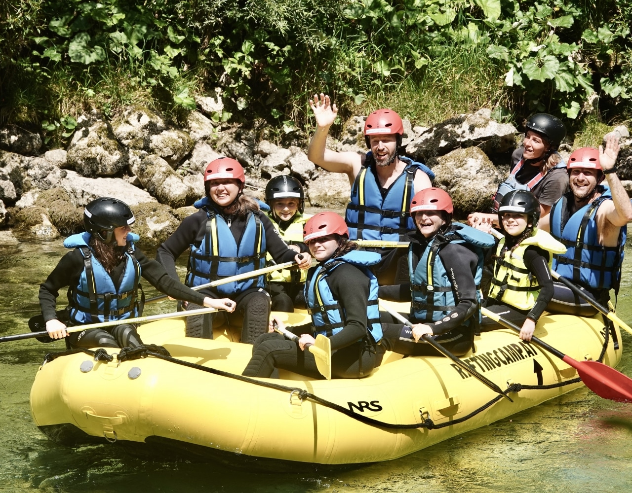 Rafting mit Kindern